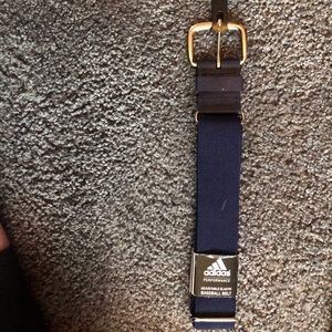 blue adidas belt